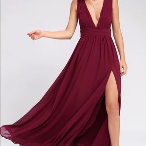 Heavenly Hues maxi dress from Lulus size M